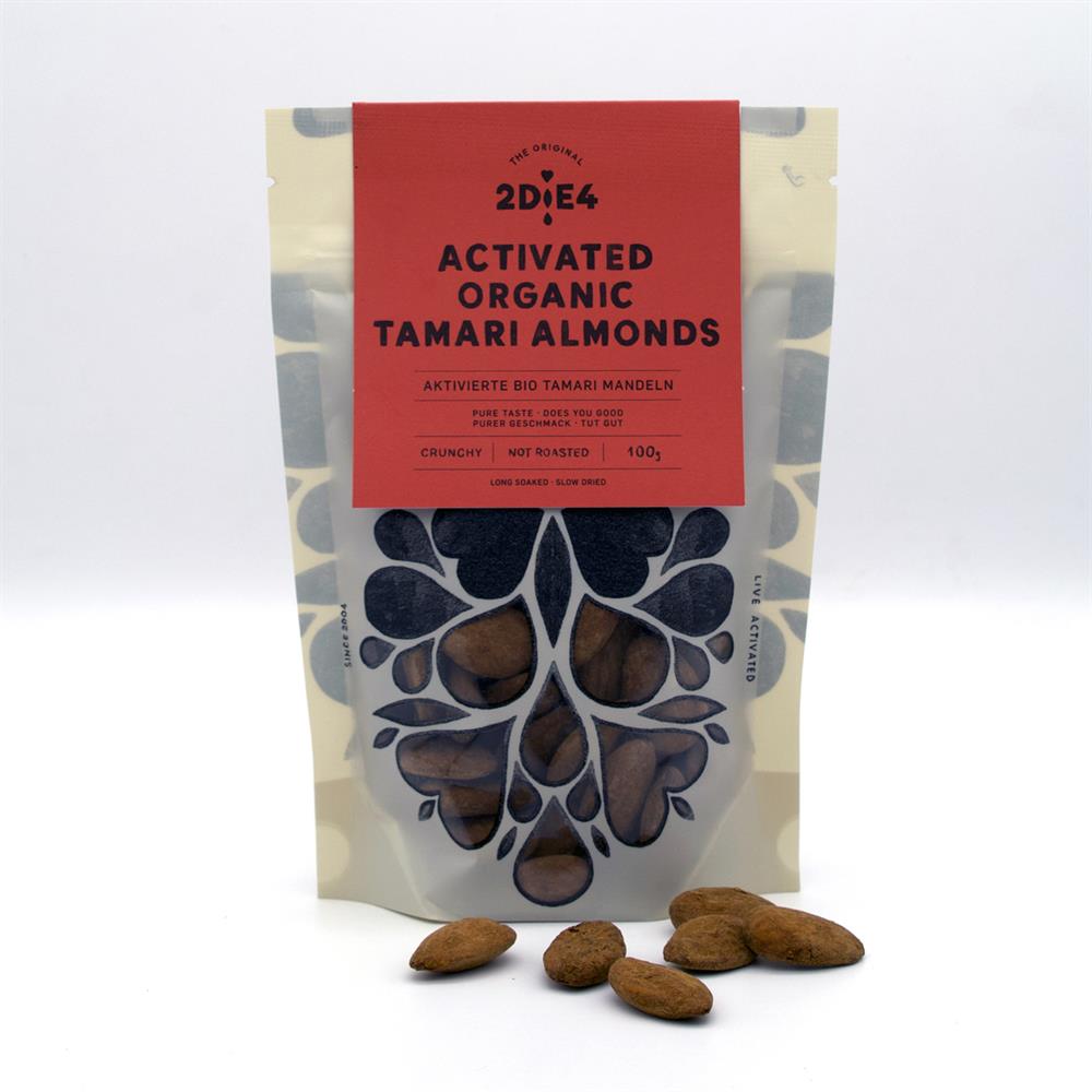 Organic Tamari Almonds 100g - Just Natural