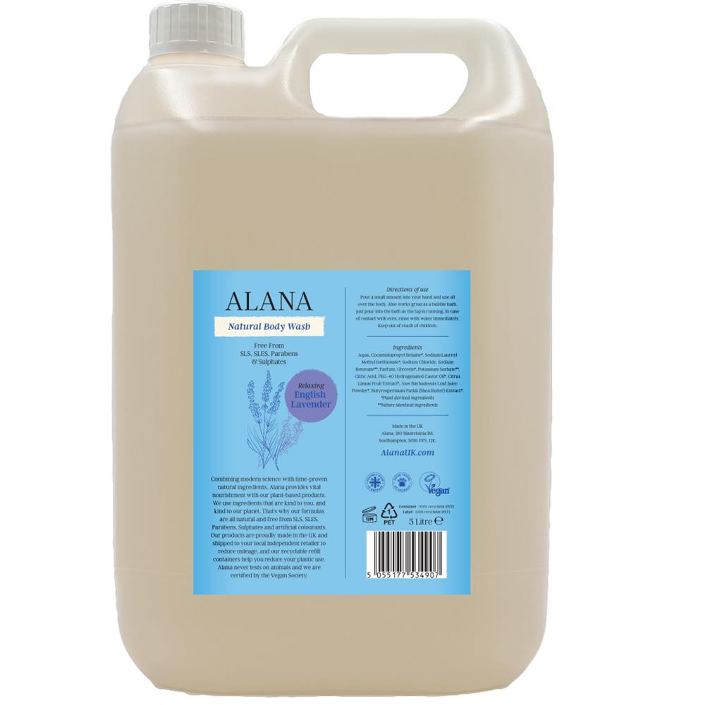 English Lavender Natural Body Wash - Just Natural