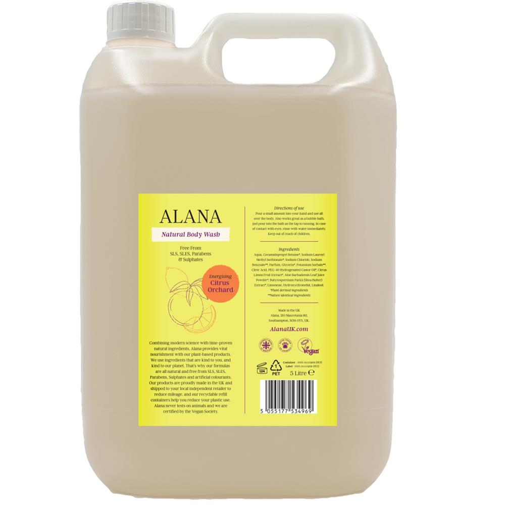 Citrus Orchard Natural Body Wash - Just Natural