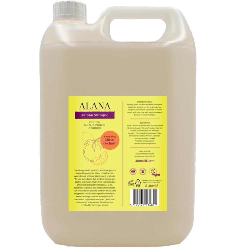 Citrus Orchard Natural Shampoo - Just Natural
