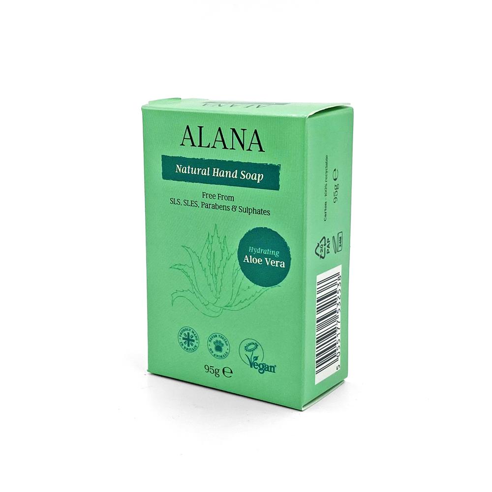 Aloe Vera Natural Hand Soap Bar 95g - Just Natural