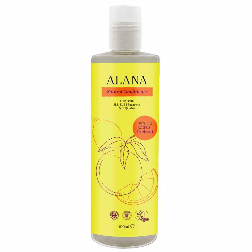 Citrus Natural Conditioner 100ml Travel Bottle - Just Natural