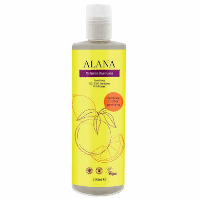 Alana Citrus Orchard Natural Shampoo 100ml Travel Bottle