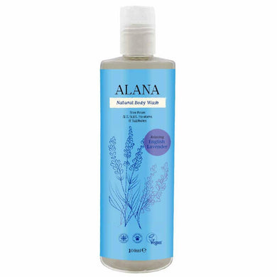 Alana Lavender Natural Body Wash 100ml Travel Bottle