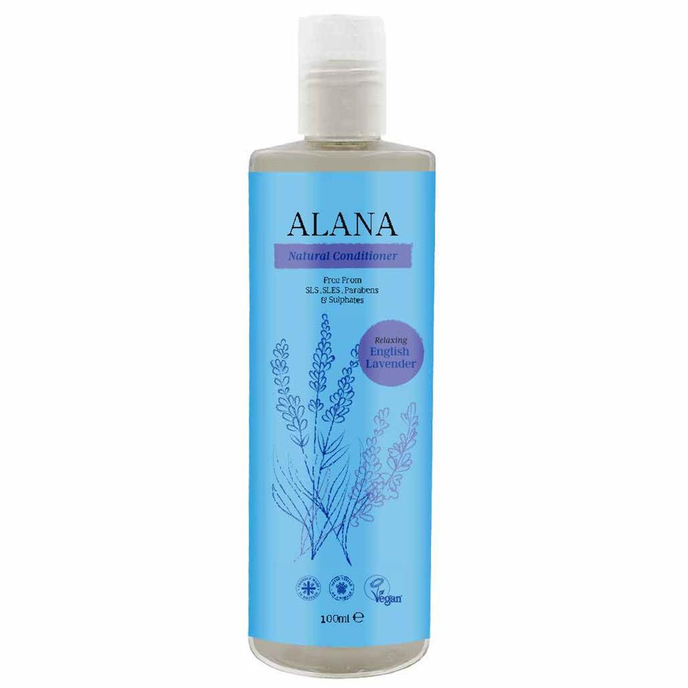 Lavender Natural Conditioner 100ml Travel Bottle - Just Natural