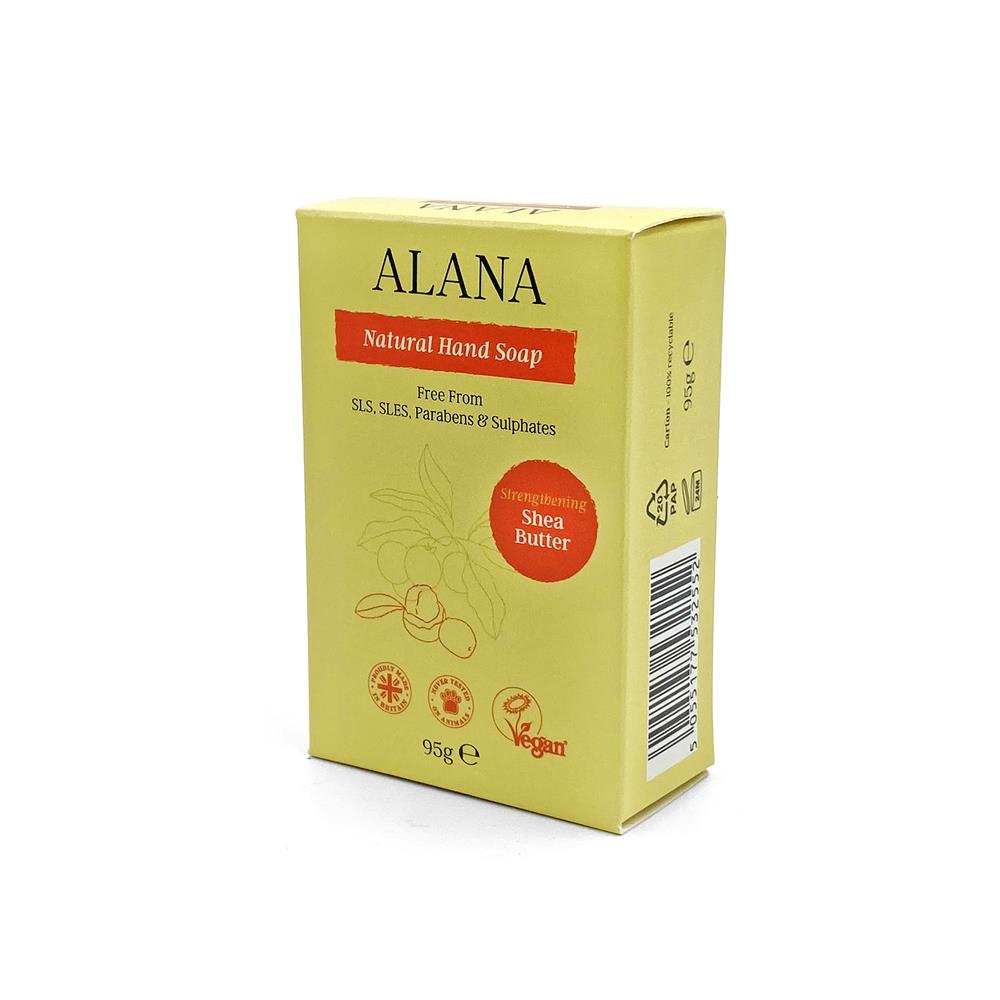 Shea Butter Natural Hand Soap Bar 95g - Just Natural
