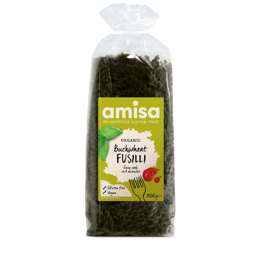 Gluten Free Buckwheat Pasta Fusilli 500g - Just Natural