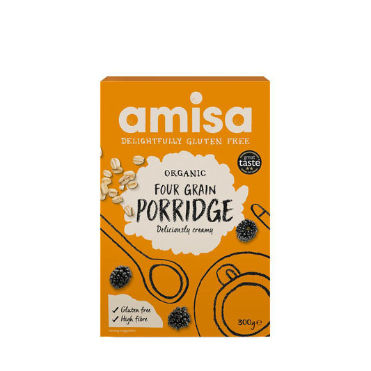 Organic Gluten Free Four Grain Porridge 300g - Just Natural