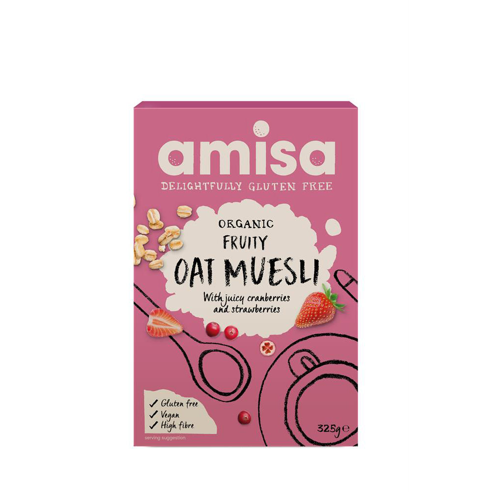 Organic Gluten Free Fruity Oat Muesli 325g - Just Natural