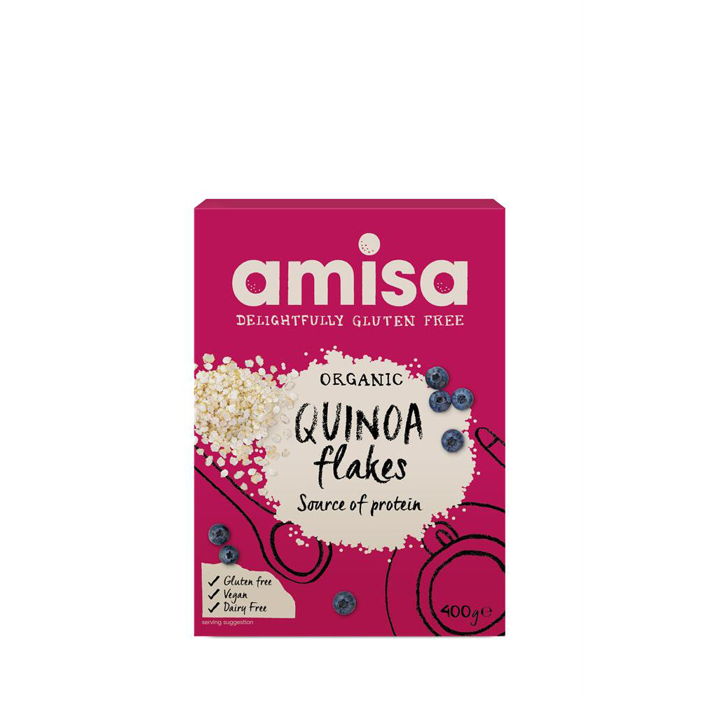 Organic Gluten Free Quinoa Flakes 400g - Just Natural