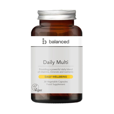 Balanced Daily Multi Vitamin 30 Veggie Caps