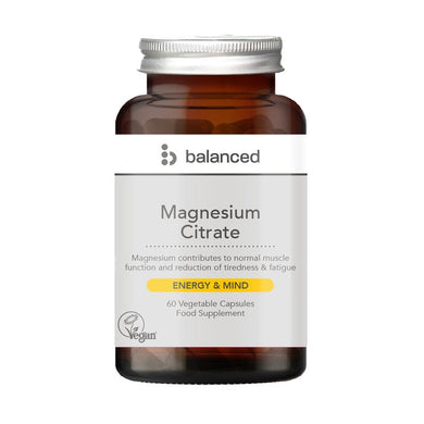 Balanced Magnesium Citrate 60 Veggie Caps