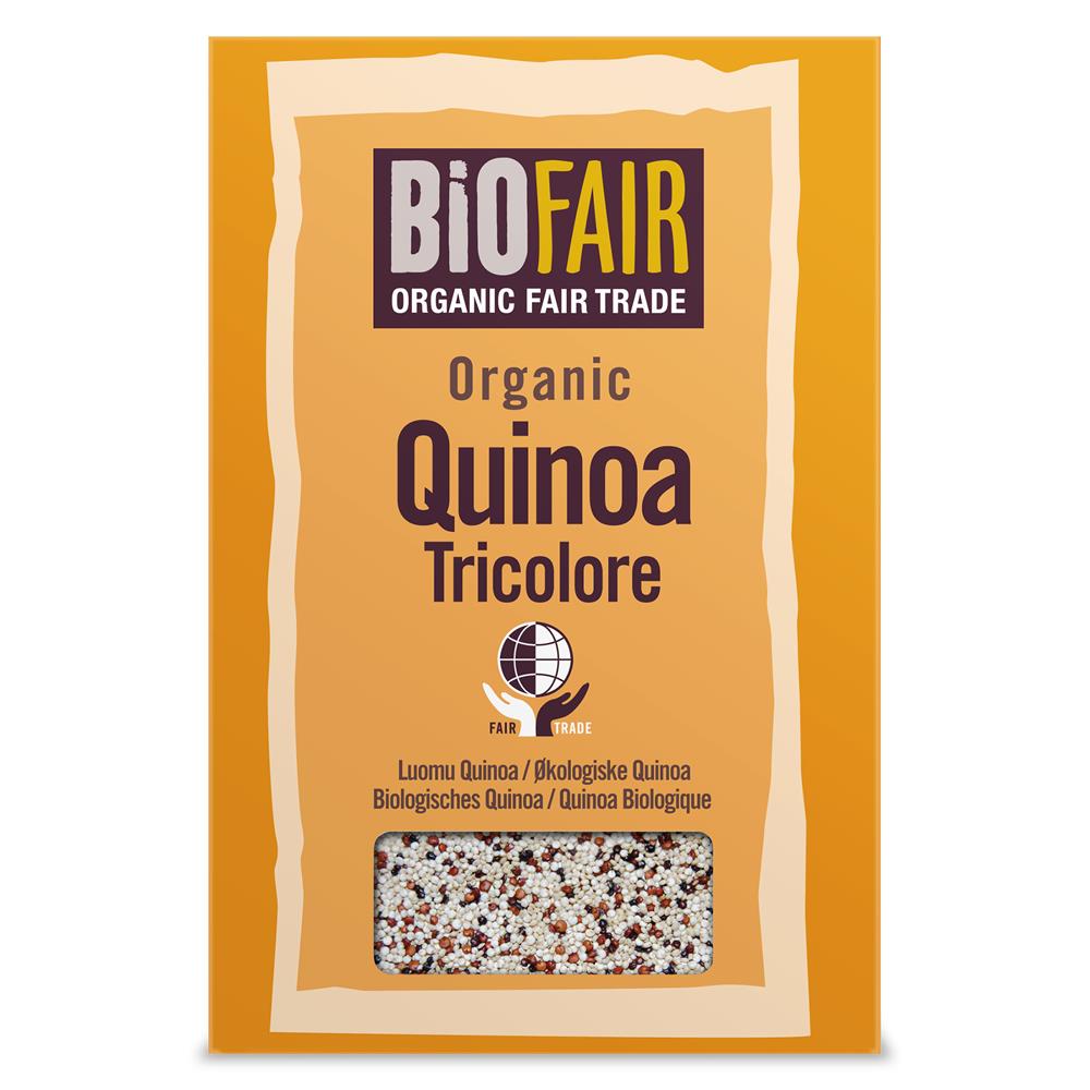 Organic Tri-Colore Quinoa Grain 500g - Just Natural