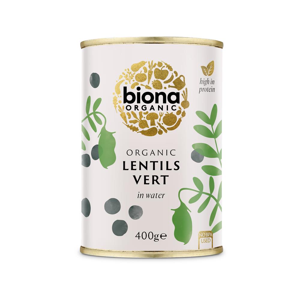 Lentils Vert 400g - Just Natural