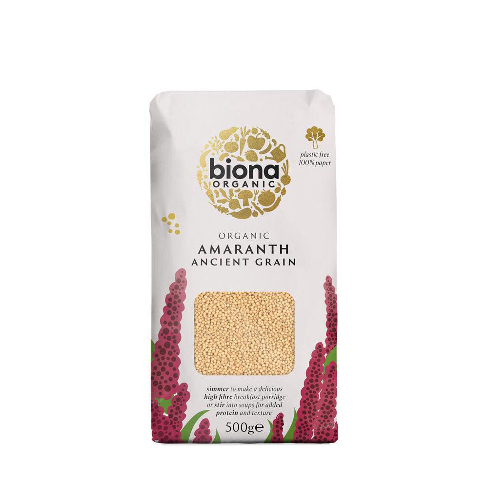 Organic Amaranth Seed 500g - Just Natural