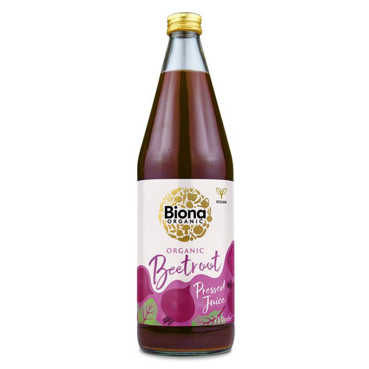 Organic Beetroot Juice Pressed 750ml - Just Natural