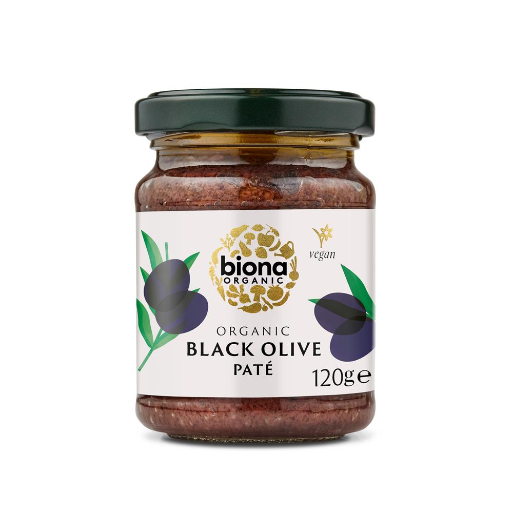 Organic Black Olive Pate 120g - Just Natural