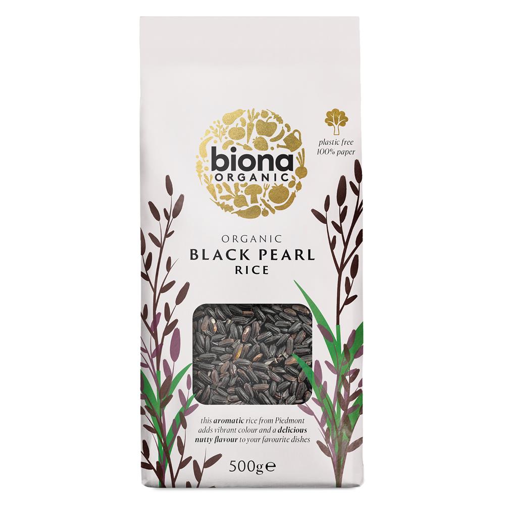 Organic Black Pearl Rice 500g - Just Natural