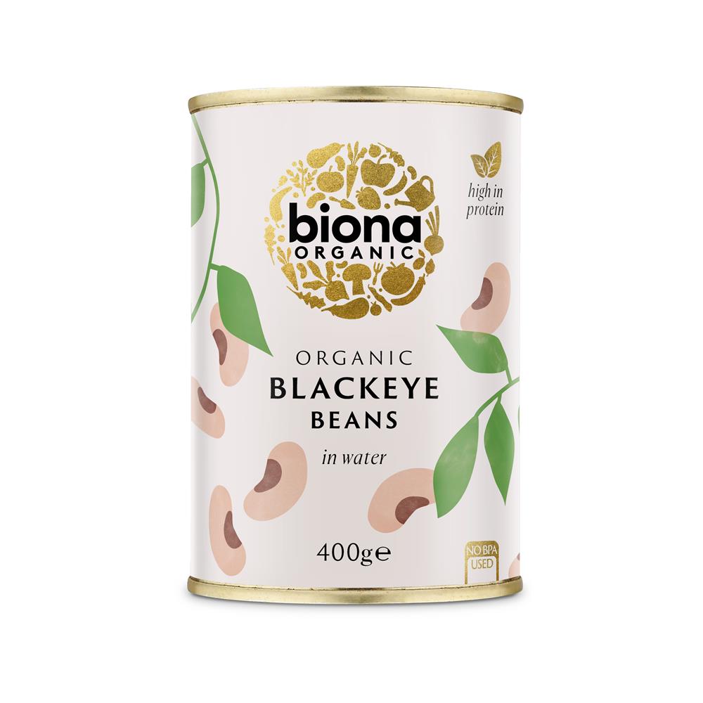 Organic Blackeye Beans 400g - Just Natural