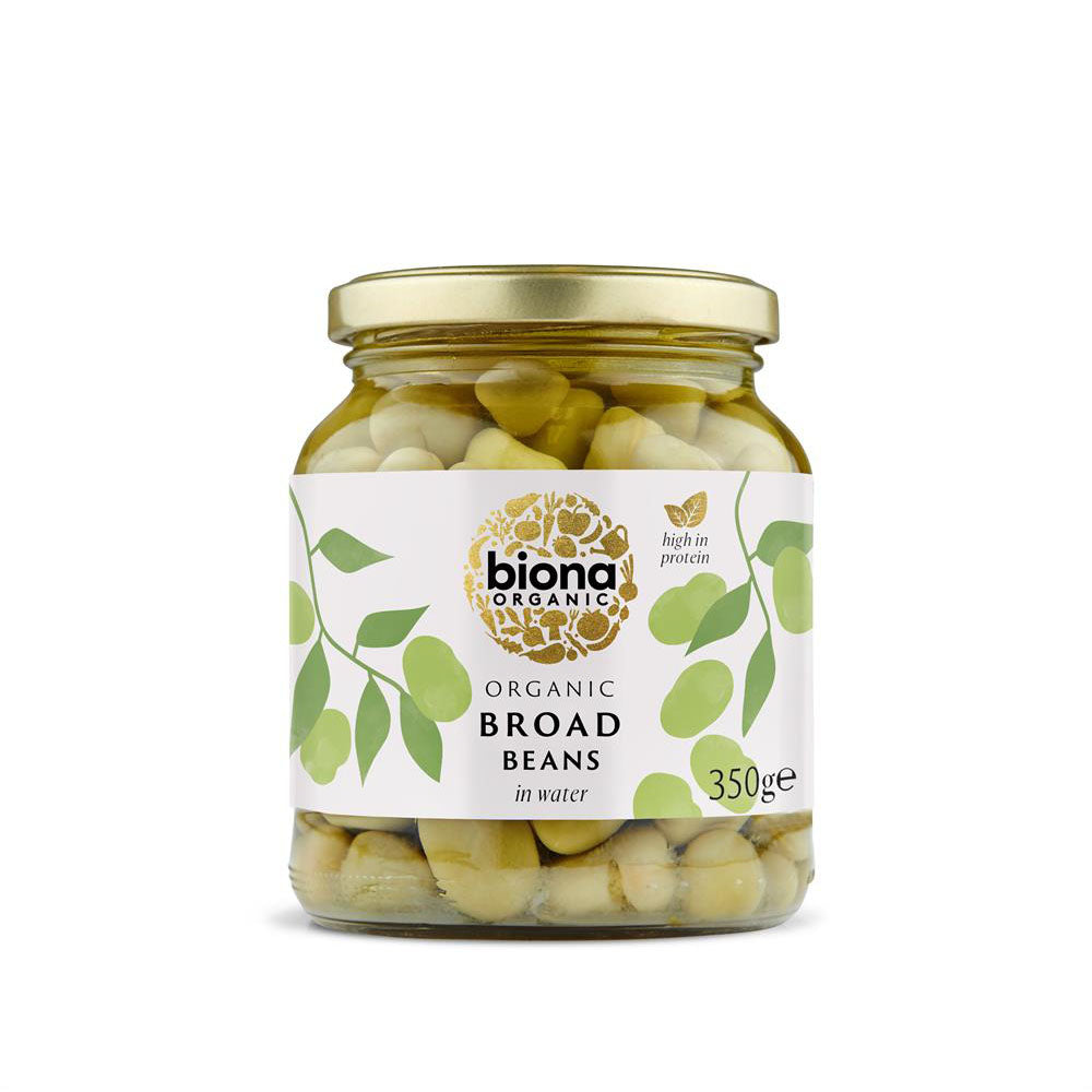 Organic Broad Beans 350g - Just Natural