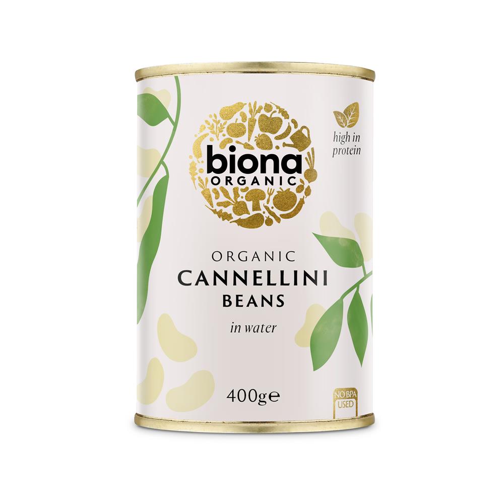 Organic Cannellini Beans 400g - Just Natural