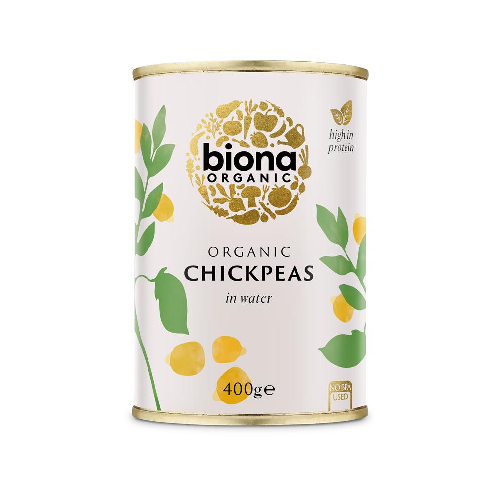 Organic Chick Peas 400g - Just Natural