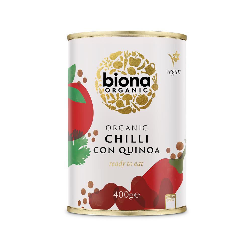 Organic Chilli Con Quinoa 400g - Just Natural
