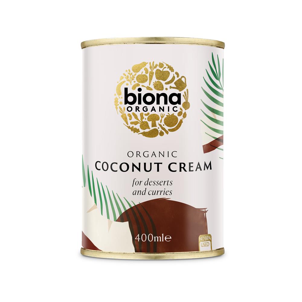 Organic Coconut Cream 400ml - Just Natural