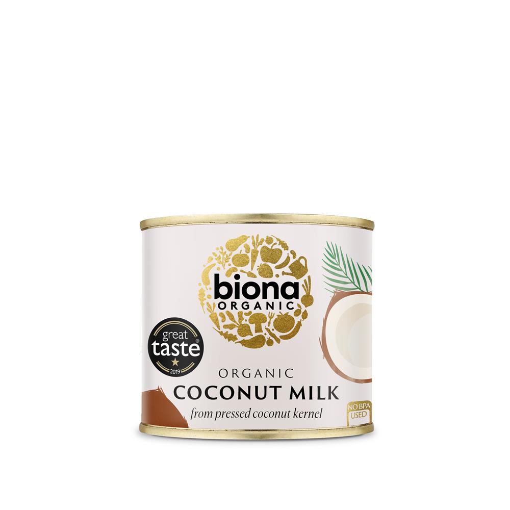 Organic Coconut Milk 17% Fat 200ml - Just Natural