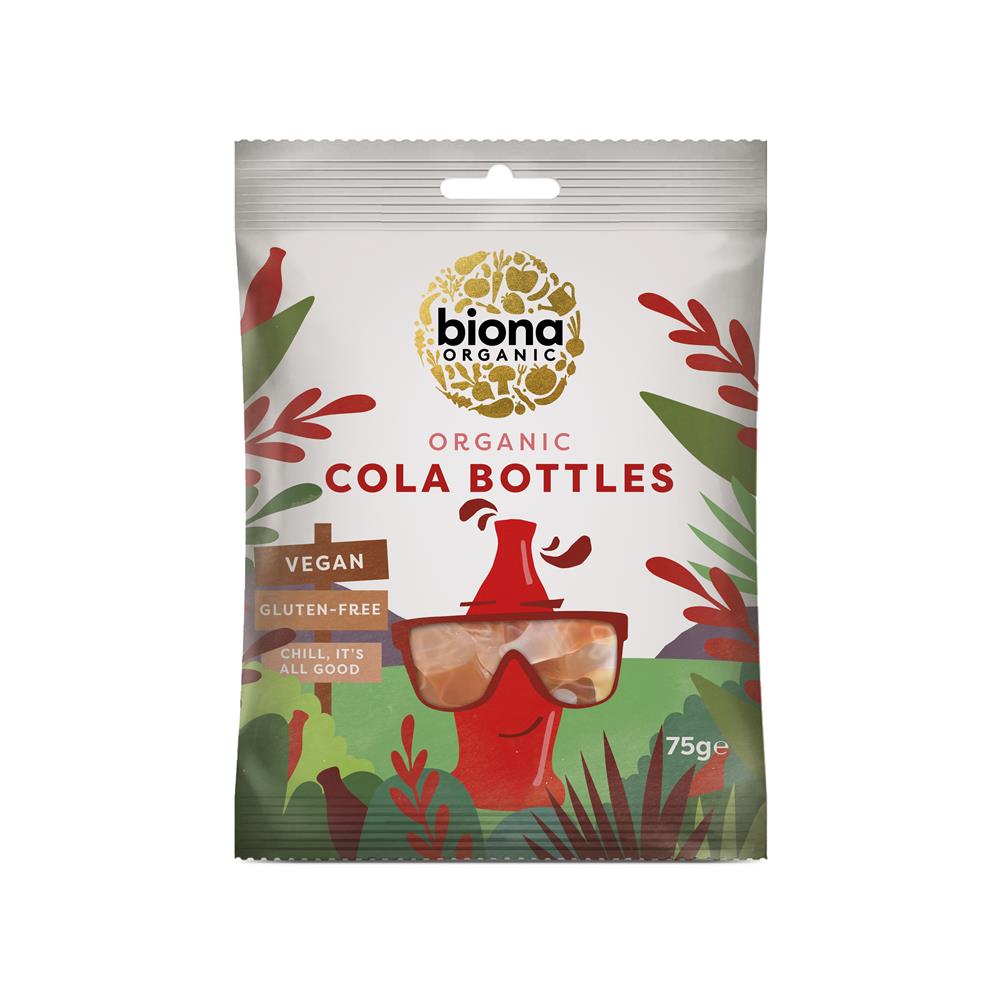 Organic Cola Bottles 75g - Just Natural