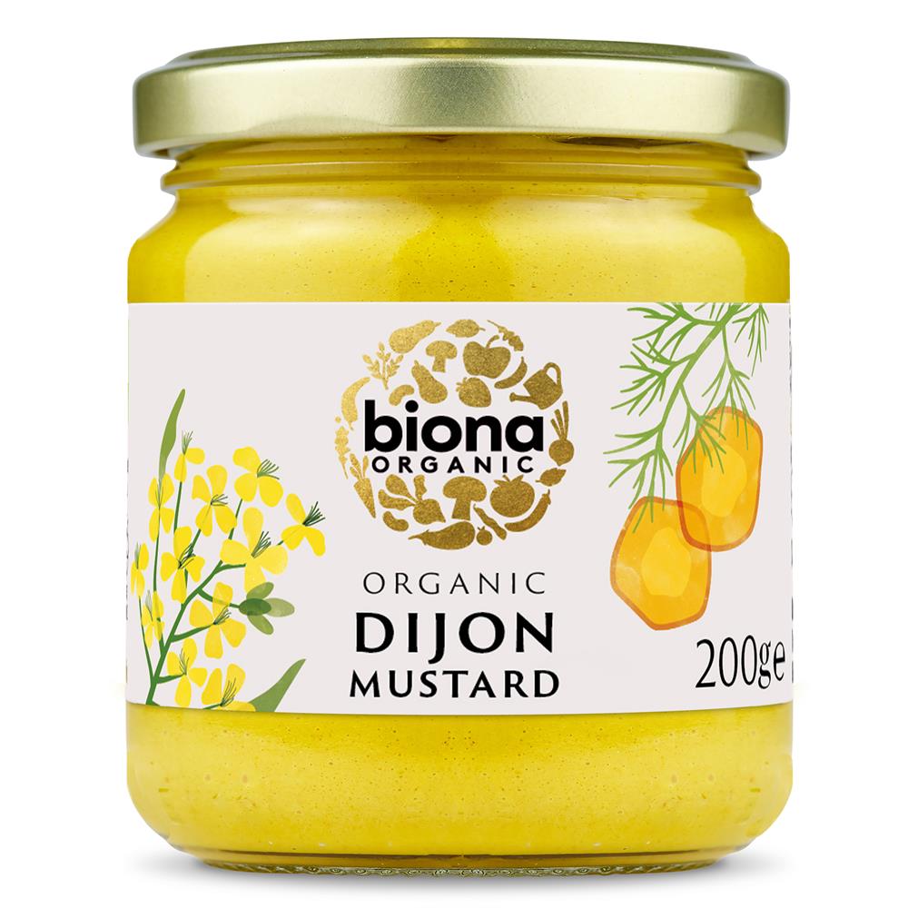 Organic Dijon Mustard 200g - Just Natural