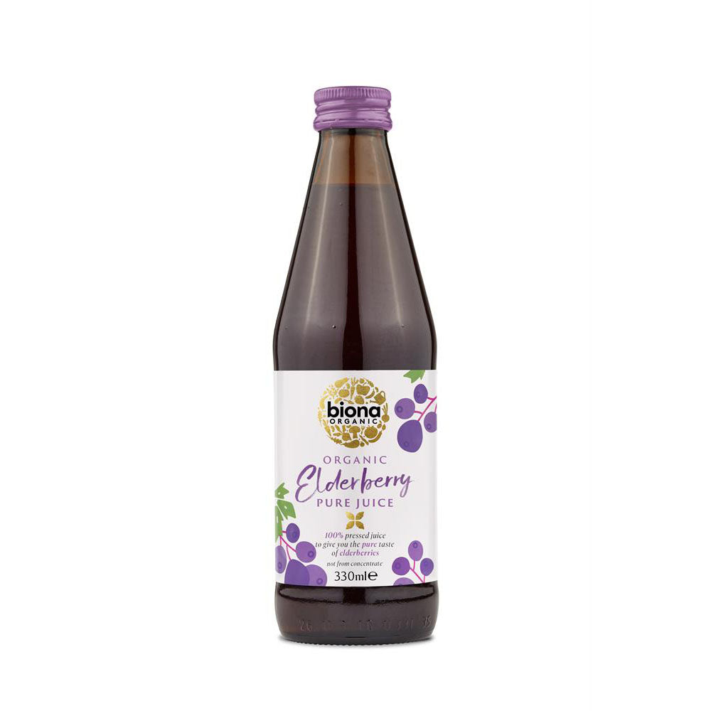 Biona Organic Elderberry Pure Super Juice 330g