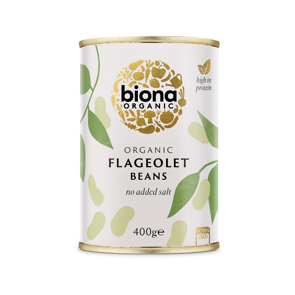 Organic Flageolet Beans 400g - Just Natural