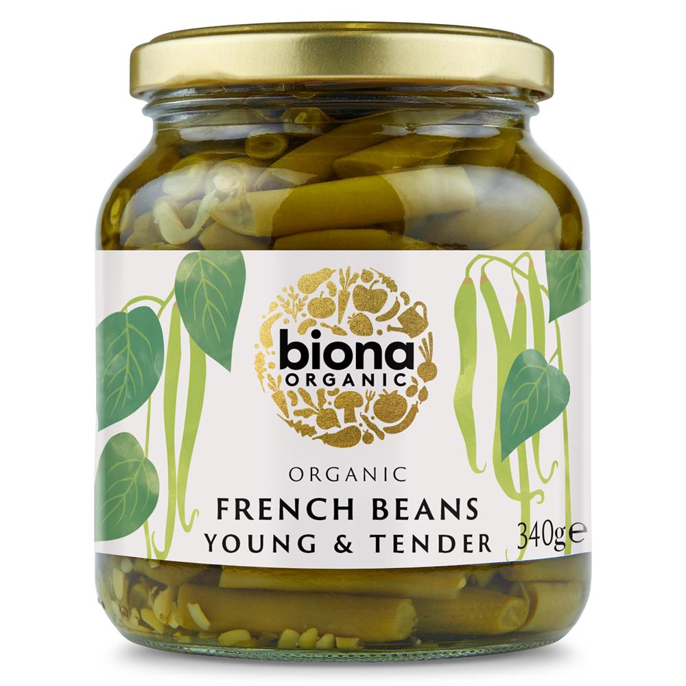 Organic French Beans 340g - Just Natural