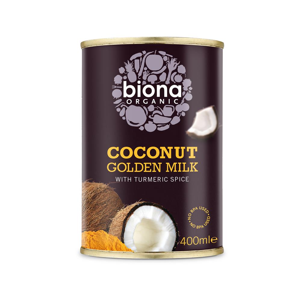 Organic Golden Coconut Milk 400ml - Just Natural