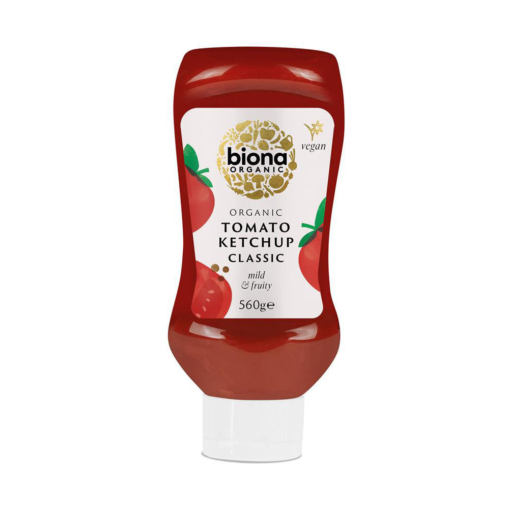 Organic Ketchup Classic Squeezy 560g - Just Natural