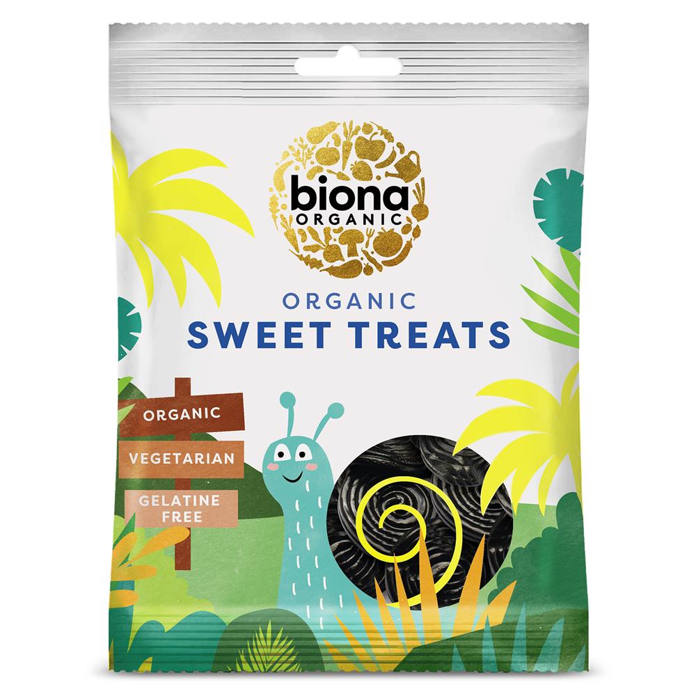 Organic Licorice Spirals 75g - Just Natural