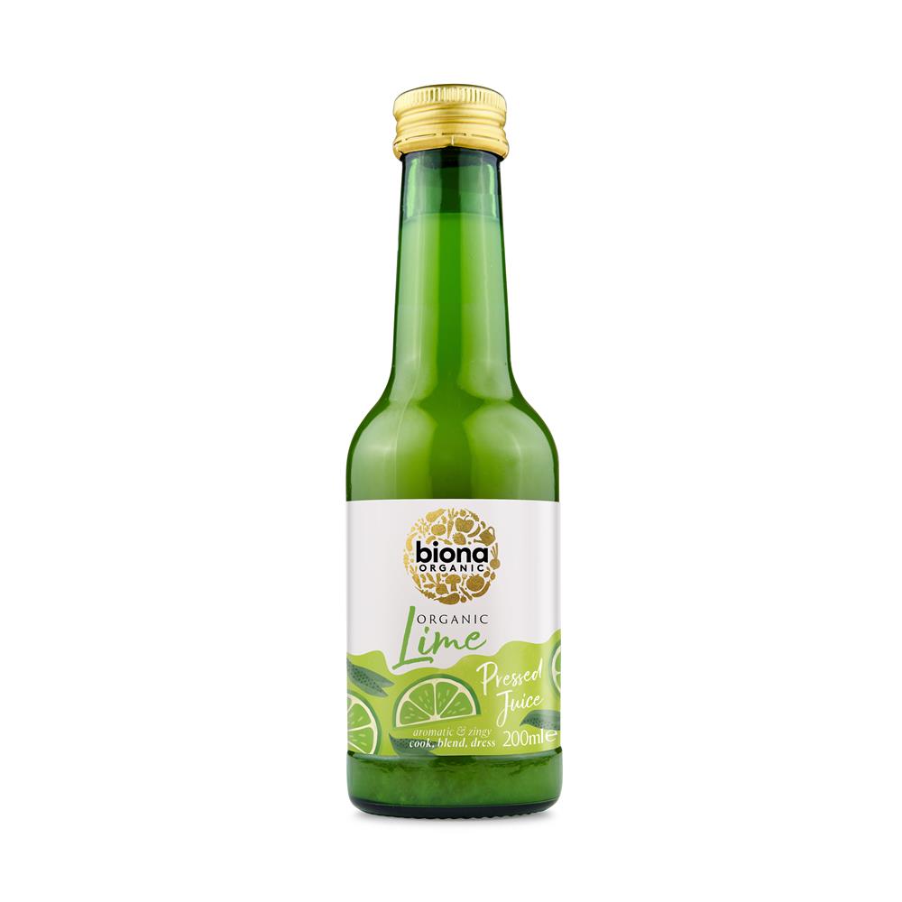 Organic Lime Juice 200ml - Just Natural