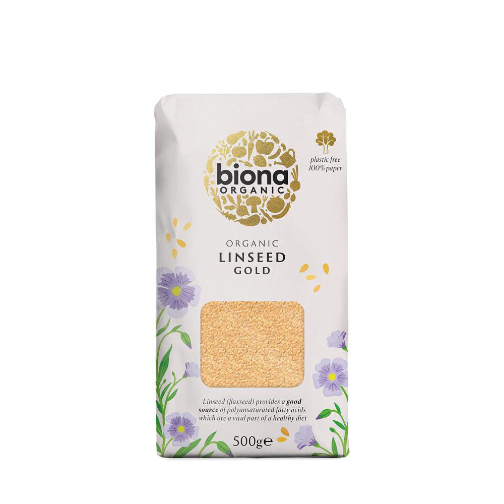 Organic Linseed Gold 500g - Just Natural