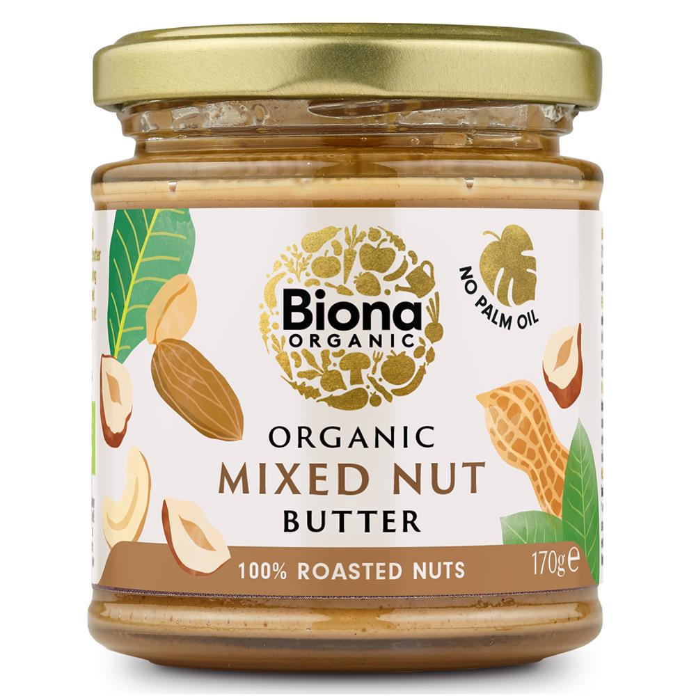 Organic Mixed Nut Butter 170g - Just Natural
