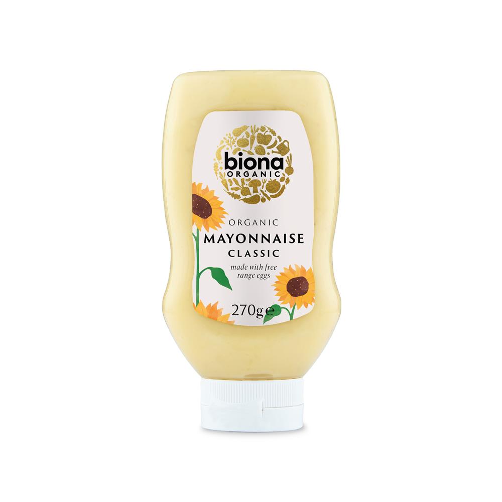 Organic Original Squeezy Mayonnaise 270g - Just Natural