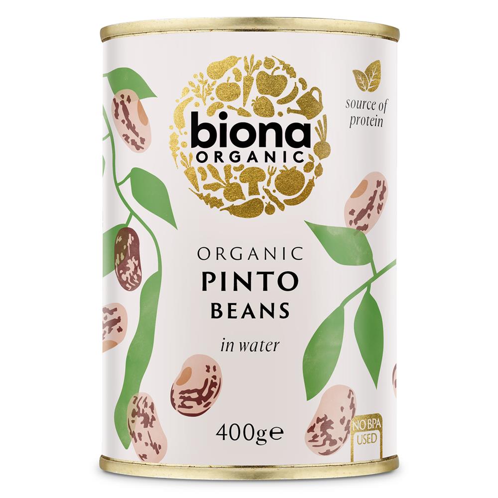 Organic Pinto Beans 400g - Just Natural