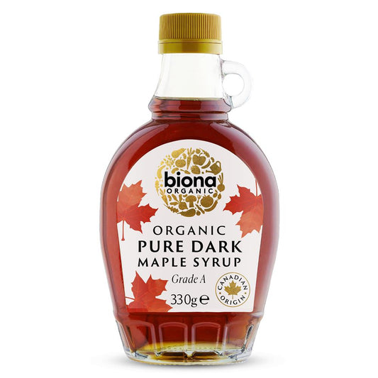 Organic Pure Maple Syrup Dark Grade A 330g - Just Natural