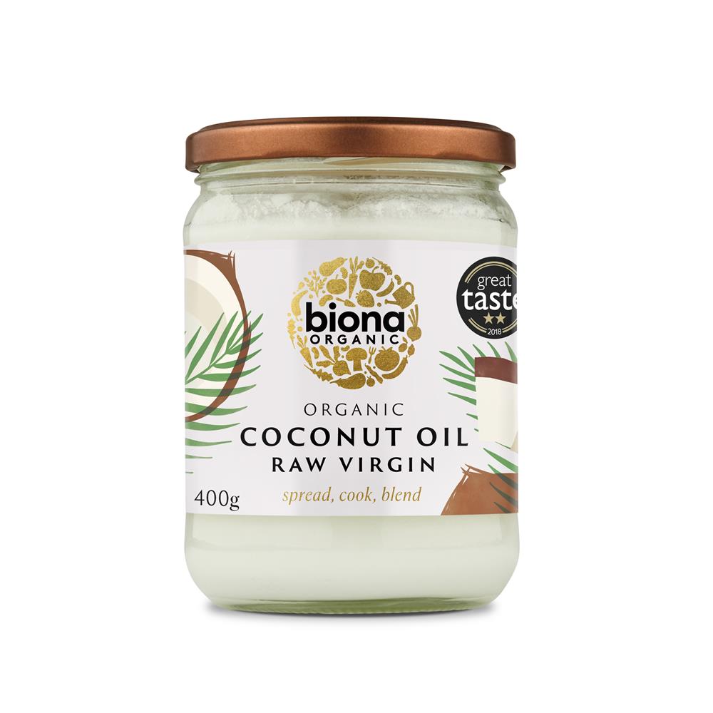 Organic Raw Virgin Coconut Oil 400g - Just Natural