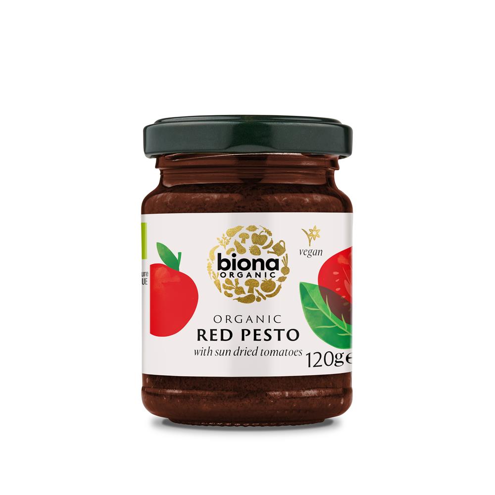 Organic Red Pesto 120g - Just Natural