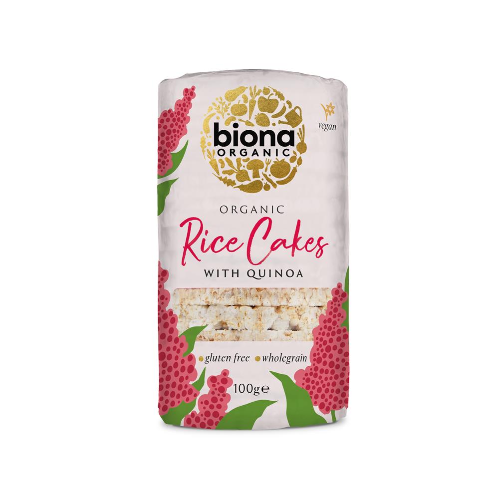 Organic Rice Cakes with Quinoa 100g - Just Natural