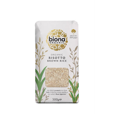 Biona Organic Risotto Rice Brown 500g