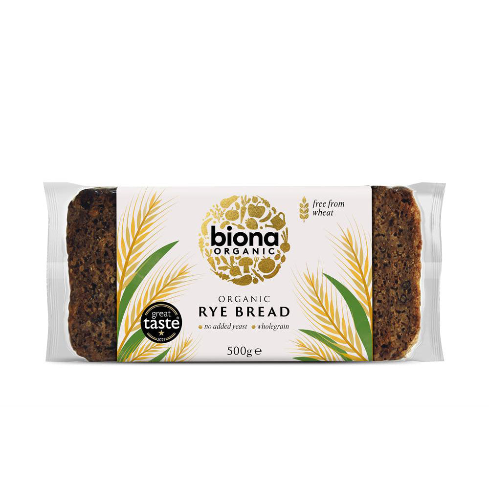Organic Rye Bread 500g - Just Natural