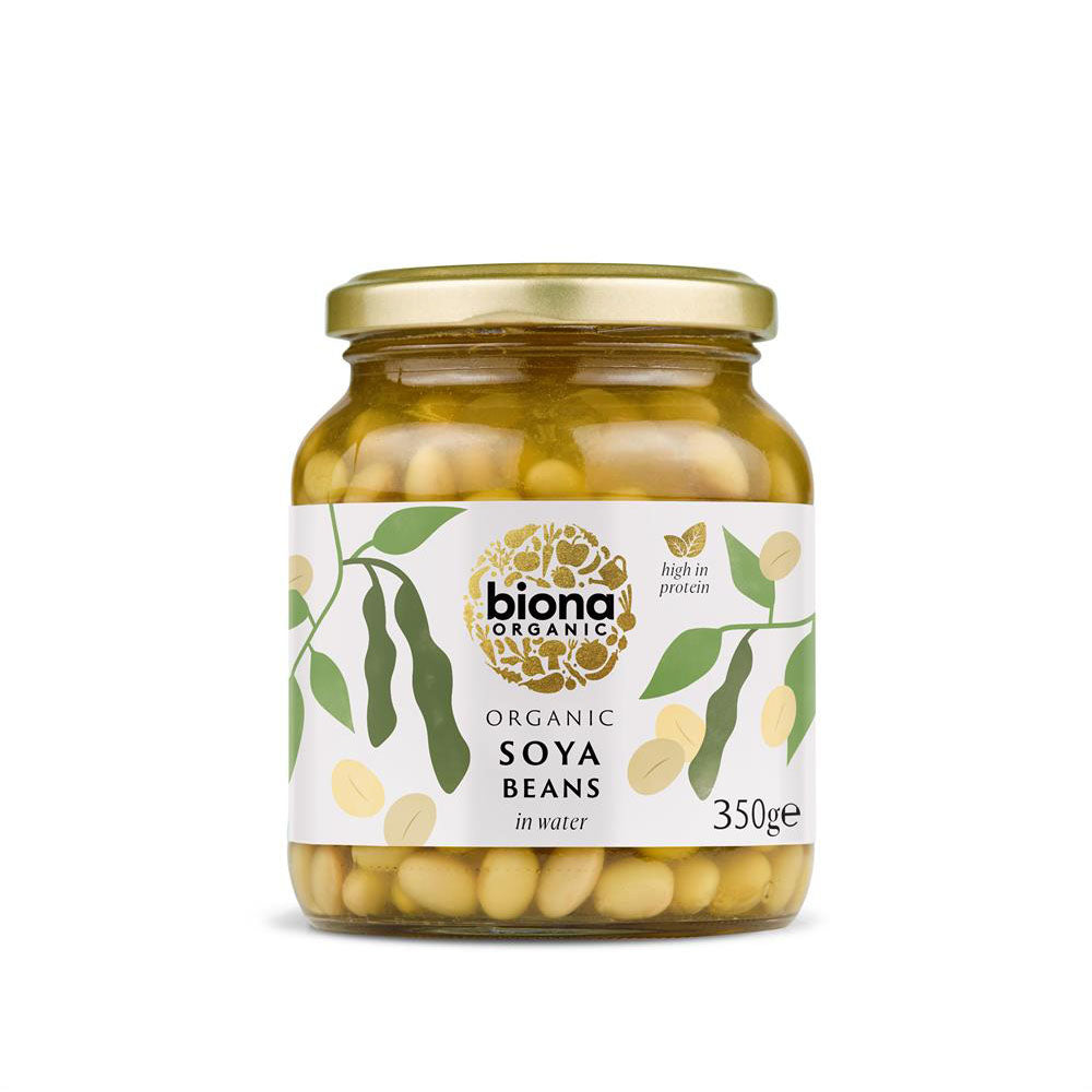 Organic Soya Beans 350g - Just Natural