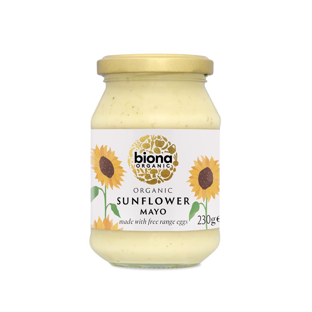 Organic Sunflower Mayonnaise Free Range 230g - Just Natural